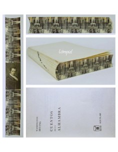 Libro para Encuadernador - Cortes Ilustrados. Washington Irving: Cuentos de la Alhambra