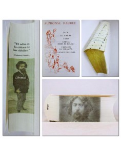 Libro para Encuadernador - Cortes Ilustrados. Obras de Alphonse Daudet