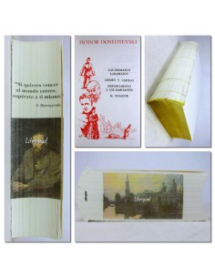 Libro para Encuadernador - Cortes Ilustrados. Obras de Fiodor Dostoyevski