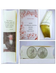 Libro para Encuadernador - Cortes Ilustrados. Obras de Goethe