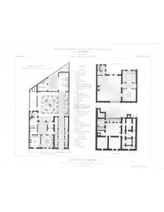 Habitations d'Artiste (Hôtel d'un peintre.-Plans)