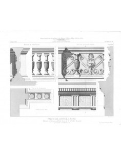 Palais de Justice, à Paris (Détails divers…)