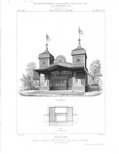 Pavillon (Exp.Univers.1867-Ensemble)