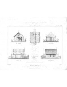 Maison-Modèle d'un gardien-chef (Exp.Univers.1867)