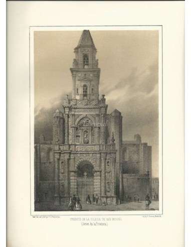 Cádiz: Frontis de la iglesia de San Miguel (Jeréz de la Frontera)