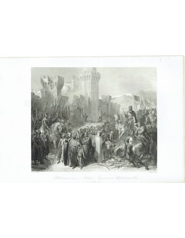 Les Gloires de la France: Ptolémaïs remise à Philippe Auguste et à Richard coeur de Lion. (13 Juillet 1191)