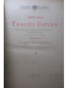 Museo militar -Historia del ejército español