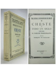 Cheste o todo un siglo (1809-1906) el isabelino tradicionalista