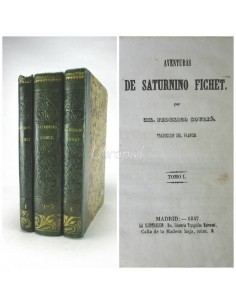 Aventuras de Saturnino Fichet (4T.en 3Vol.)