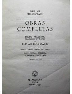 Obras completas de Shakespeare