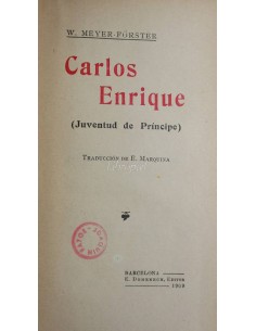 Carlos Enrique (juventud de Príncipe)