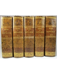 Historia de Napoleón, 10T.en 5 Vol.