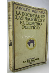 La sociedad de las naciones y el derecho político