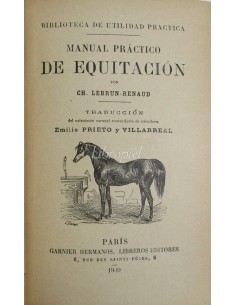 Manual práctico de equitación