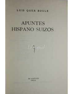 Apuntes hipano suizos