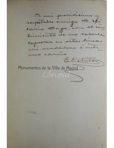 Historia de los monumentos de la villa de Madrid