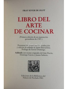 Libro del arte de cocinar