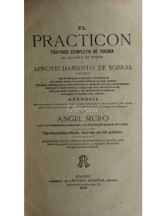 El practicón. Tratado completo de cocina al alcance de todos y aprovechamiento de sobras