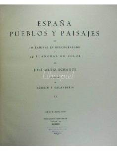 España pueblos y paisajes. T.II.