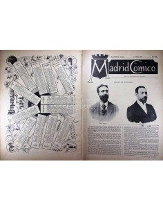 Madrid cómico. Año XVIII (3º época). Almanaque 1898