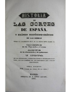 Historia de las Cortes de España