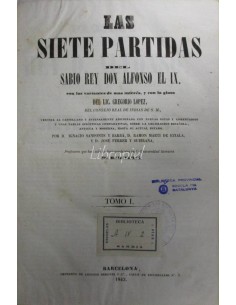 Las siete partidas del sabio rey Don Alfonso el IX