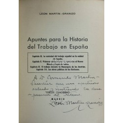 Apuntes para la historia del trabajo en España. Tercer Cuaderno