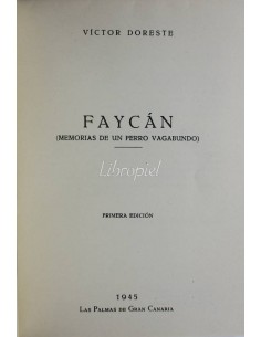 Faycán (Memorias de un perro vagabundo)