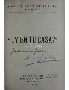 "...Y en tu casa?" & Teología & Camino