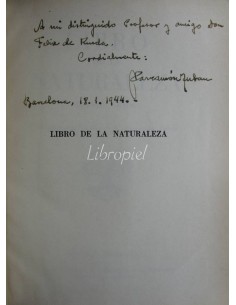 Libro de la Naturaleza. Primer Grado