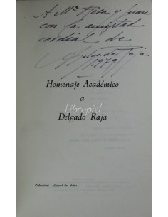 Homeaje Académico a Delgado Raja