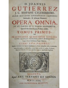 Opera Omnia Gutierrez