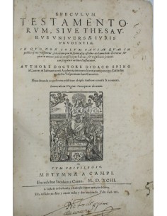 Speculum Testamentorum Sive Thesaurus Universae Juris Prudentiae