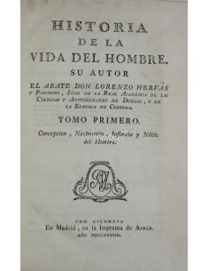 Historia de la vida del hombre