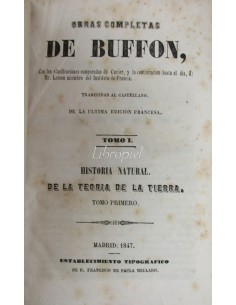 Obras completas de Buffon, con las clasificaciones comparadas de Cuvier y la continuación hasta el día de Lesson