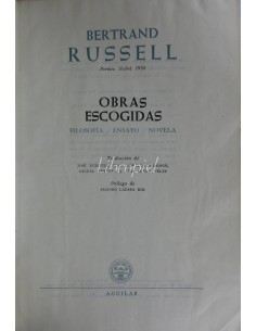 Obras escogidas - Bertrand Russell