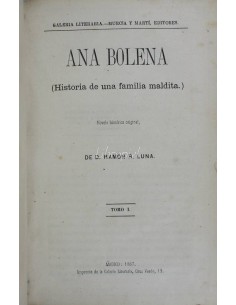 Ana Bolena ( Historia de una familia maldita)