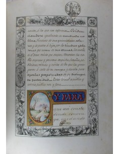 Ejecutorial de Nobleza y Certificación de Blasón (TUERO)