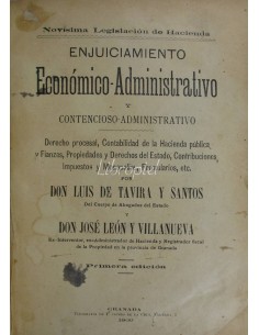 Enjuiciamiento económico-administrativo y contencioso-administrativo