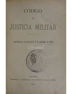 Código de Justicia Militar