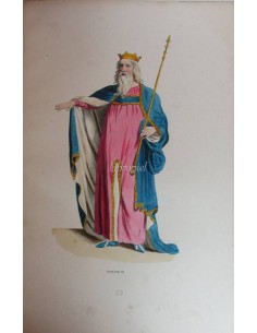 Costume du moyen age d'apres des monuments d'art et des manuscrits contemporains