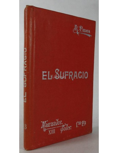 El sufragio según las teorías filosóficas y las principales legislaciones