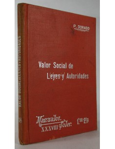 Valor social de Leyes y Autoridades