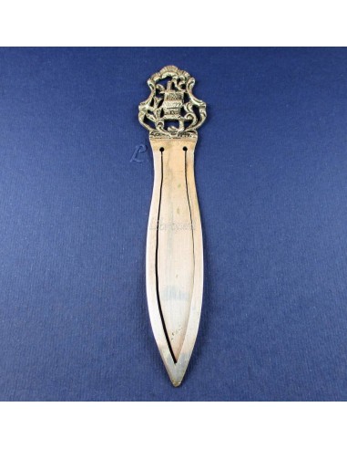 Marcapáginas de plata 800, 12 cm., Molino