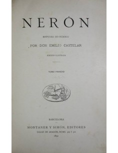 Nerón. Estudio histórico