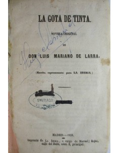 La gota de tinta