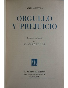 Orgullo y prejuicio